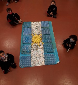 DÍA DE LA BANDERA EN JARDÍN